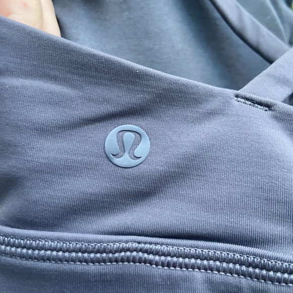 Lululemon | Energy Lace-Up Bra | Size 2 | Color: Shadow(greyish purple) - Picture 6 of 6